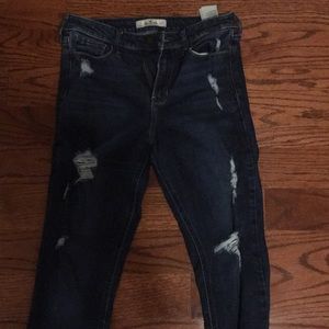 Size 5 Hollister Ripped Jeans